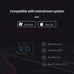 Adattatore Wi-Fi PA ad alta potenza Comfast CF-958AC Scheda di rete Gigabit E-Sport da 1900Mbps Ricevitore dongle Lan PC 2.4Ghz+5.8Ghz USB 3.0