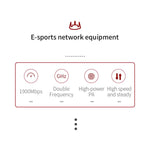 Adattatore Wi-Fi PA ad alta potenza Comfast CF-958AC Scheda di rete Gigabit E-Sport da 1900Mbps Ricevitore dongle Lan PC 2.4Ghz+5.8Ghz USB 3.0