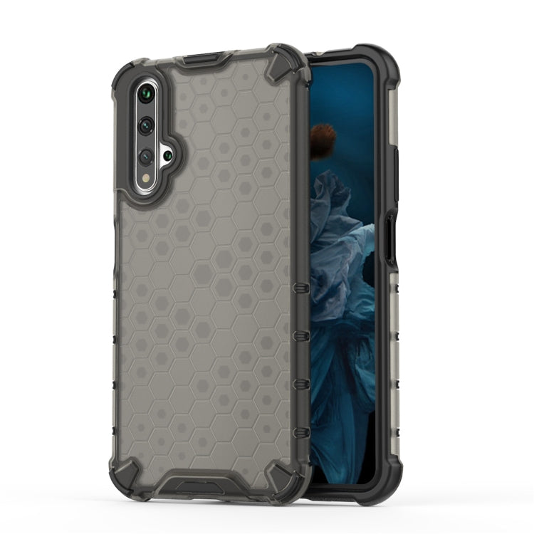 Per Huawei Nova 5T Custodia antiurto a nido d'ape per PC + TPU