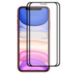 2PCS ENKAY Hat-prince Full Glue 0.26mm 9H 2.5D Pellicola a copertura totale in vetro temperato, For iPhone 11 / iPhone XR, For iPhone 11 Pro / XS / X, For iPhone 11 Pro Max / XS Max