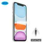 2 PZ ENKAY Hat-Prince 0.1mm 3D Full Screen Protector Pellicola idrogel a prova di esplosione, For iPhone 11 / iPhone XR, For iPhone 11 Pro / XS / X, For iPhone 11 Pro Max / XS Max