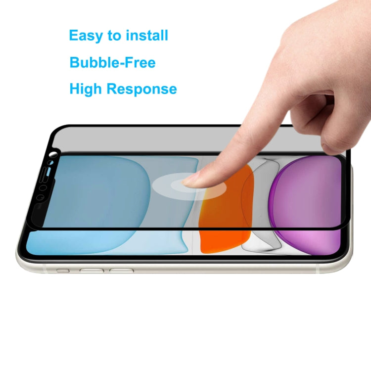 ENKAY Hat-Prince 0.26mm 9H 2.5D Privacy Pellicola in vetro temperato a schermo intero antiriflesso, For iPhone 11 / iPhone XR, For iPhone 11 Pro / XS / X, For iPhone 11 Pro Max / XS Max