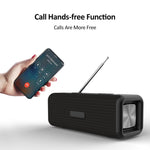 T9 Wireless Bluetooth 4.2 Altoparlante 10W Sound Box portatile FM Radio digitale 3D Surround Stereo, supporto vivavoce e TF e AUX