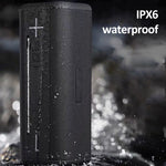T9 Wireless Bluetooth 4.2 Altoparlante 10W Sound Box portatile FM Radio digitale 3D Surround Stereo, supporto vivavoce e TF e AUX