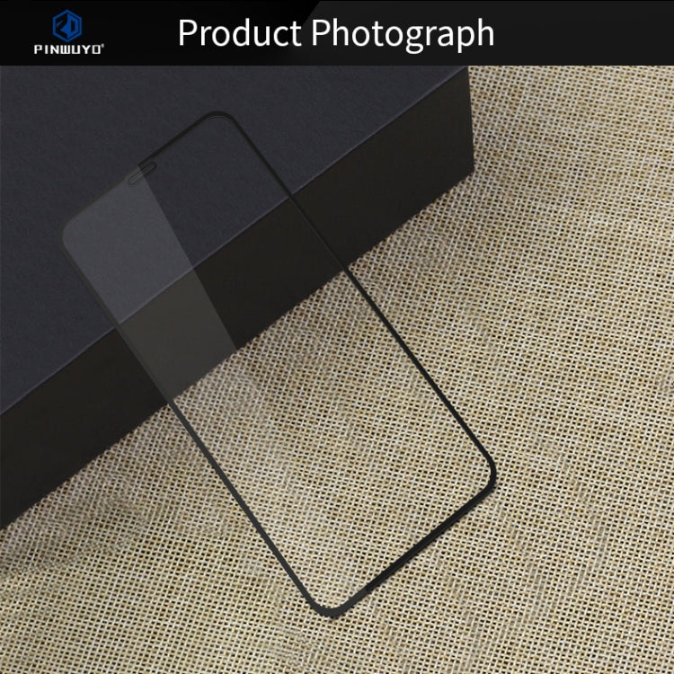 Pellicola in vetro temperato a schermo intero PINWUYO 9H 2.5D, For iPhone 11 Pro, For iPhone 11