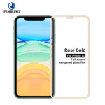 Pellicola in vetro temperato a schermo intero PINWUYO 9H 2.5D, For iPhone 11 Pro, For iPhone 11