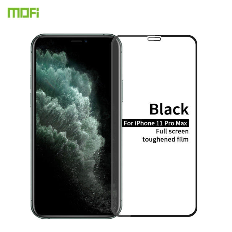Per iPhone 11 Pro Max MOFI 9H 2.5D Pellicola in vetro temperato a schermo intero, For iPhone 11 Pro Max