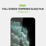 Pellicola in vetro temperato a schermo intero MOFI 9H 2.5D, For iPhone 11 Pro, For iPhone 11