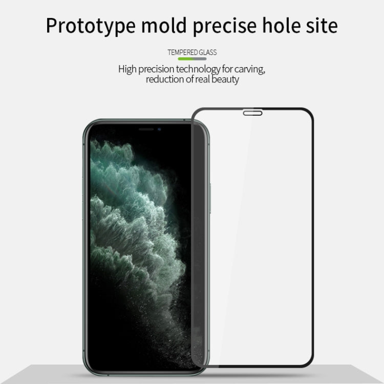 Pellicola in vetro temperato a schermo intero MOFI 9H 2.5D, For iPhone 11 Pro, For iPhone 11