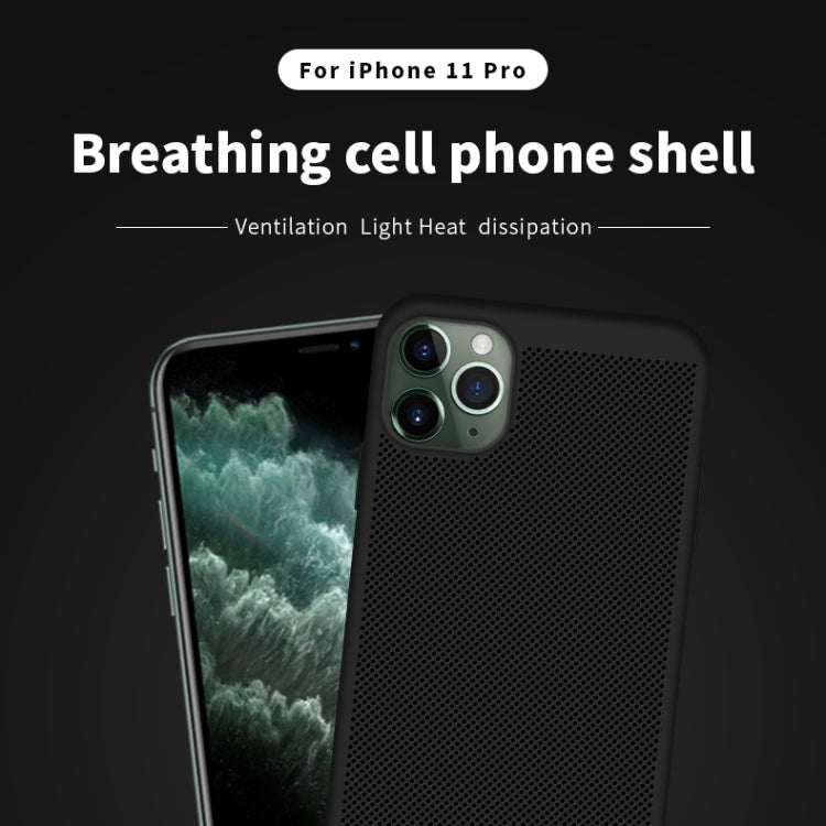 Custodia protettiva all-inclusive ultrasottile per PC traspirante MOFI, For iPhone 11 Pro, For iPhone 11 Pro Max, For iPhone 11