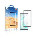 mocolo 0,33 mm 9H Pellicola in vetro temperato curvo a schermo intero 3D, supporta lo sblocco delle impronte digitali, For Galaxy Note 10, For Galaxy Note 10+