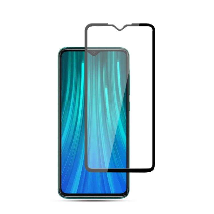 2 pezzi mocolo 0.33mm 9H 2.5D Full Glue Pellicola in vetro temperato, For Xiaomi Redmi Note 8, For Xiaomi Redmi Note 8 Pro
