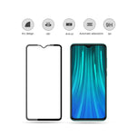 mocolo 0.33mm 9H 2.5D Full Glue Pellicola in vetro temperato, For Xiaomi Redmi Note 8, For Xiaomi Redmi Note 8 Pro