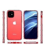 Per iPhone 11 Custodia per telefono in TPU trasparente spessa a prova di caduta della pressione dell'aria a quattro lati, For iPhone 11
