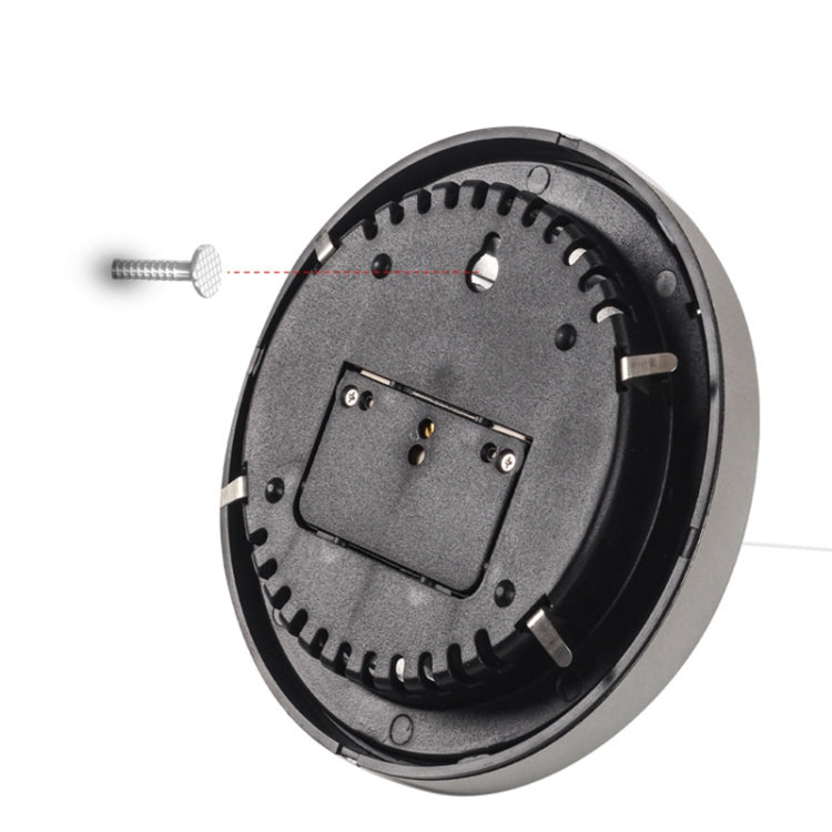 THB9392 Termometro digitale a parete Igrometro Manometro per uso domestico ad alta precisione Barometro per strumenti meteorologici, THB9392 (Gold), THB9392 132mm