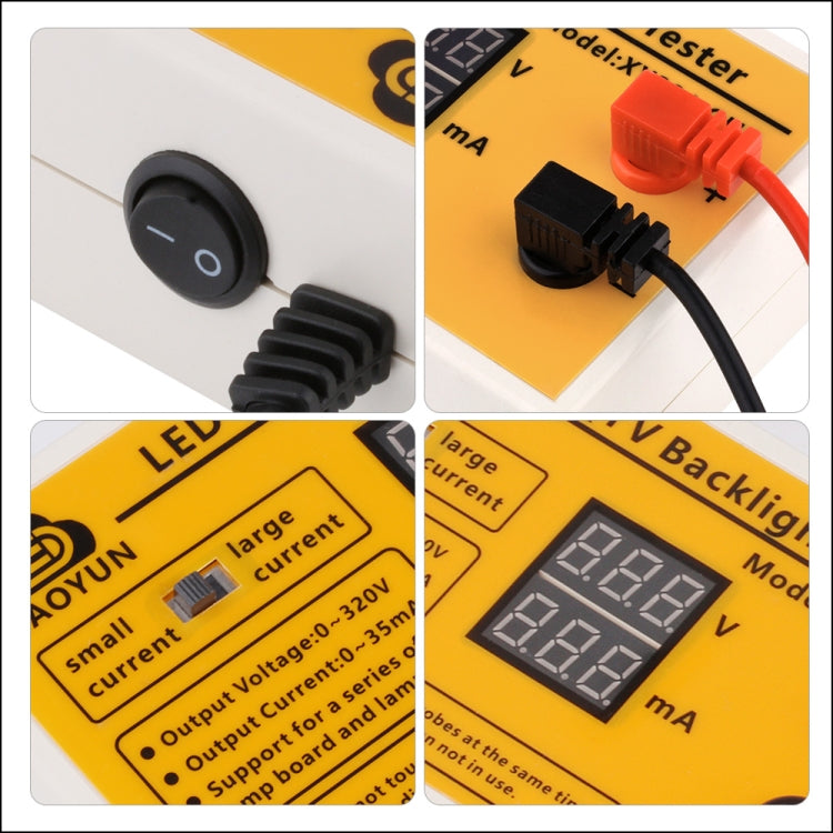 Tester LED 0-320V per Retroilluminazione TV e Strisce LED