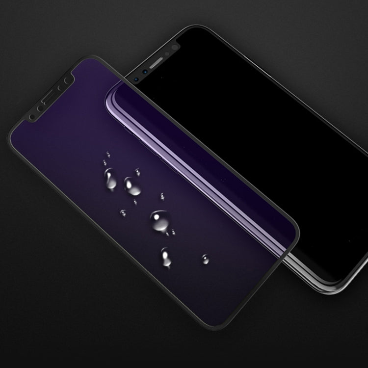 mocolo 0.33mm 9H 2.5D Full Glue Anti Blue-ray Pellicola in vetro temperato, For iPhone 11 / XR, For iPhone 11 Pro / XS / X, For iPhone 11 Pro Max / XS Max
