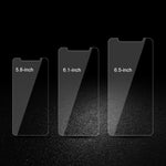 Pellicola in vetro temperato mocolo 0,33 mm 9H 2,5D, For iPhone 11, For iPhone 11 Pro, For iPhone 11 Pro Max