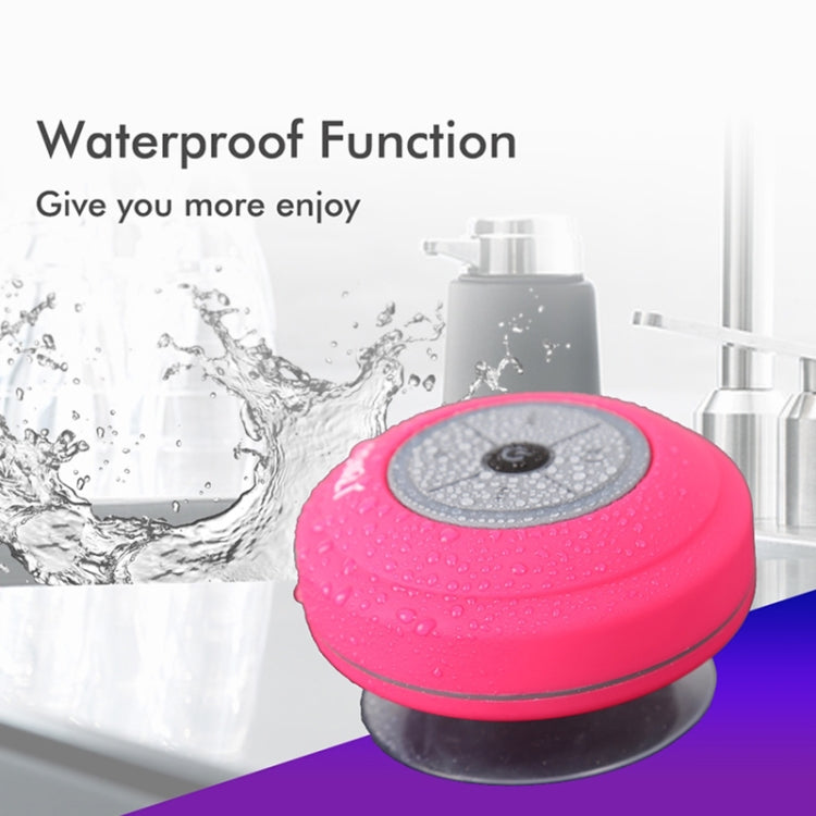 BTS-08 Altoparlante Bluetooth senza fili Impermeabile Led FM Radio Subwoofer Bluetooth Colonna TF Card Ventosa Mini Altoparlante per doccia