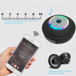BTS-08 Altoparlante Bluetooth senza fili Impermeabile Led FM Radio Subwoofer Bluetooth Colonna TF Card Ventosa Mini Altoparlante per doccia