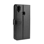 Per Galaxy A10S R64 Custodia in pelle pieghevole orizzontale a piega singola con supporto, slot per carte e portafoglio, For Galaxy A10S