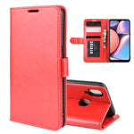 Per Galaxy A10S R64 Custodia in pelle pieghevole orizzontale a piega singola con supporto, slot per carte e portafoglio, For Galaxy A10S