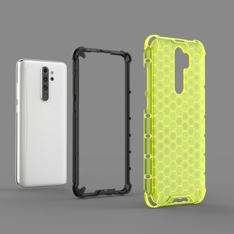 Per Xiaomi Redmi Note 8 Pro Custodia antiurto a nido d'ape per PC + TPU, For Redmi Note 8 Pro