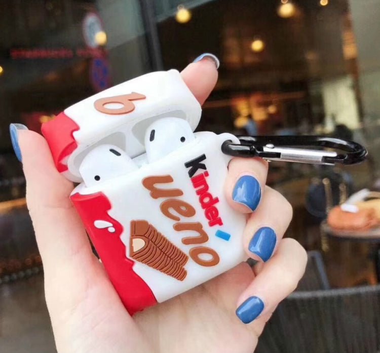 Per Apple AirPods Custodia protettiva universale per cuffie Bluetooth Wireless Kinder Chocolate di 1/2 generazione