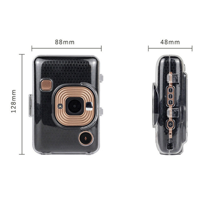 Borsa per fotocamera con custodia protettiva trasparente per Fuji Fujifilm Instax Mini Liplay, For Fujifilm Instax