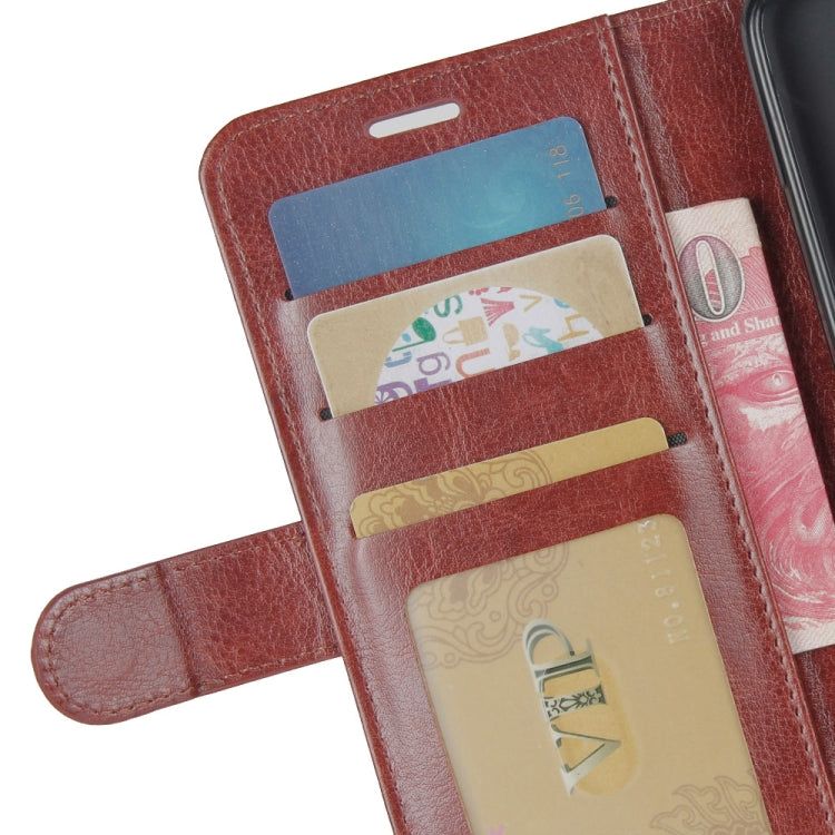 Per Galaxy A90 5G R64 Custodia in pelle pieghevole orizzontale a piega singola con supporto e slot per schede e portafoglio, For Samsung Galaxy A90 5G