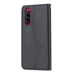Per Sony Xperia 5 Knead Skin Texture Custodia in pelle orizzontale a conchiglia con cornice per foto e supporto e slot per schede e portafoglio, For Sony Xperia 5