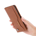 Per Sony Xperia 5 Knead Skin Texture Custodia in pelle orizzontale a conchiglia con cornice per foto e supporto e slot per schede e portafoglio, For Sony Xperia 5