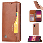 Per Sony Xperia 5 Knead Skin Texture Custodia in pelle orizzontale a conchiglia con cornice per foto e supporto e slot per schede e portafoglio, For Sony Xperia 5