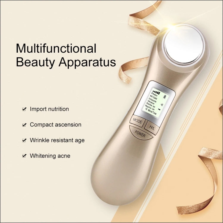 OFY9901 Pelle del viso EMS Mesoterapia Elettroporazione Radiofrequenza RF Facciale LED Photon Cura della pelle Face Lift Stringere Rimuovi rughe