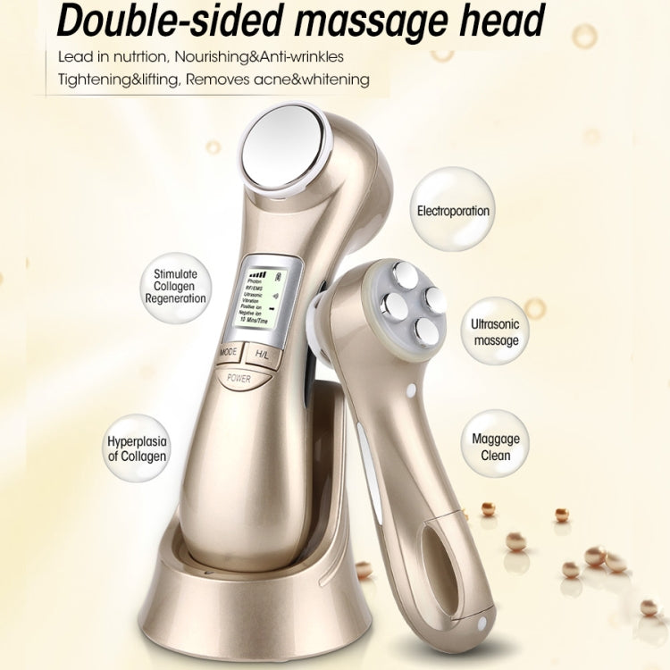 OFY9901 Pelle del viso EMS Mesoterapia Elettroporazione Radiofrequenza RF Facciale LED Photon Cura della pelle Face Lift Stringere Rimuovi rughe