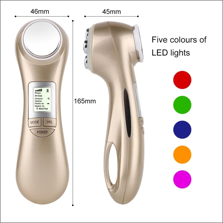 OFY9901 Pelle del viso EMS Mesoterapia Elettroporazione Radiofrequenza RF Facciale LED Photon Cura della pelle Face Lift Stringere Rimuovi rughe