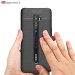 Per OPPO Reno 2 Litchi Texture TPU Custodia antiurto, For OPPO Reno 2
