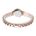 Skmei 1410 Orologio al quarzo da donna Orologio alla moda europeo e americano Orologio da donna con cinturino in acciaio per il tempo libero