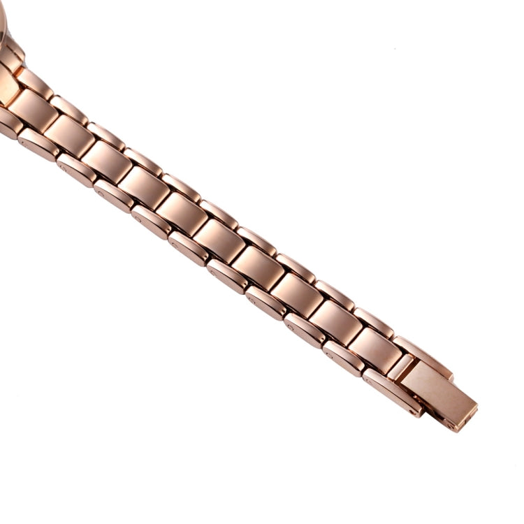 Skmei 1410 Orologio al quarzo da donna Orologio alla moda europeo e americano Orologio da donna con cinturino in acciaio per il tempo libero