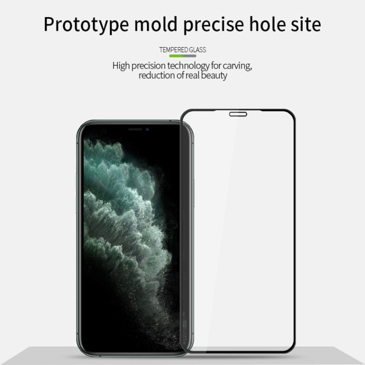 Pellicola in vetro temperato curvo PINWUYO 9H 3D, For iPhone 11 Pro, For iPhone 11 Pro Max, For iPhone 11