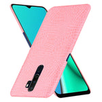 Per Oppo A9 2020 / A5 2020 / A11X Custodia antiurto in coccodrillo Texture PC + PU, For OPPO A9 2020