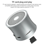 EWA A104 Altoparlante Bluetooth Lettore MP3 Altoparlante portatile Metallico Ingresso USB Lettore MP3 Altoparlante multimediale stereo