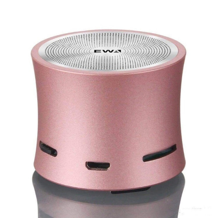 EWA A104 Altoparlante Bluetooth Lettore MP3 Altoparlante portatile Metallico Ingresso USB Lettore MP3 Altoparlante multimediale stereo