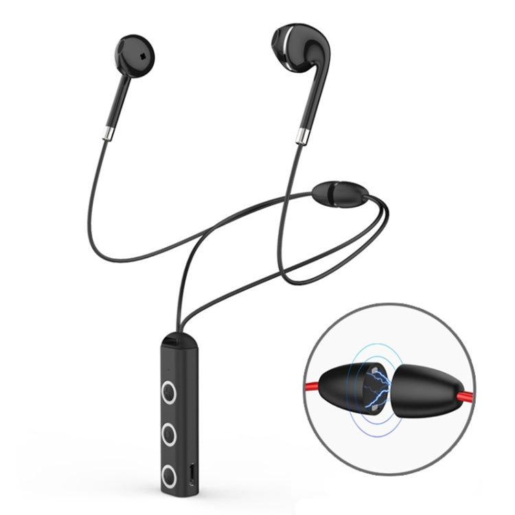 BT313 Auricolari magnetici Sport Cuffie senza fili Vivavoce Bluetooth HD Stereo Bass Cuffie con microfono