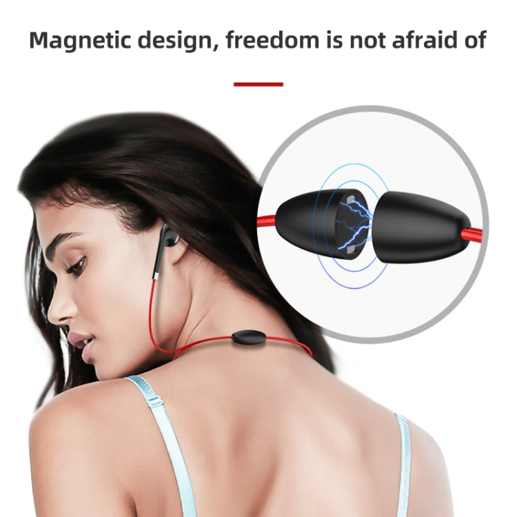 BT313 Auricolari magnetici Sport Cuffie senza fili Vivavoce Bluetooth HD Stereo Bass Cuffie con microfono