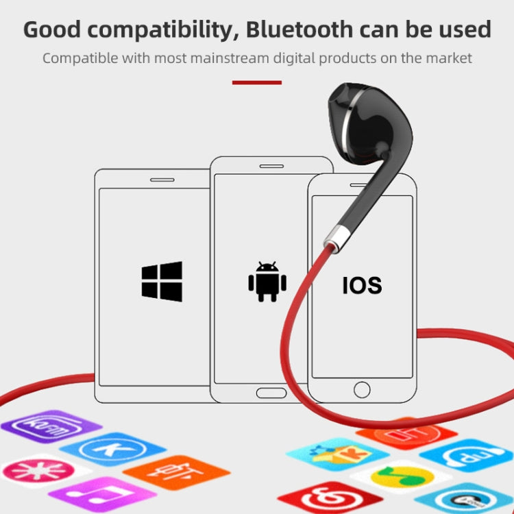 BT313 Auricolari magnetici Sport Cuffie senza fili Vivavoce Bluetooth HD Stereo Bass Cuffie con microfono