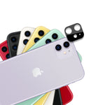 2 pz mocolo 0.15mm 9H 2.5D Bordo Tondo Obiettivo Fotocamera Posteriore Pellicola In Vetro Temperato, For iPhone 11, For iPhone 11 Pro, For iPhone 11 Pro Max