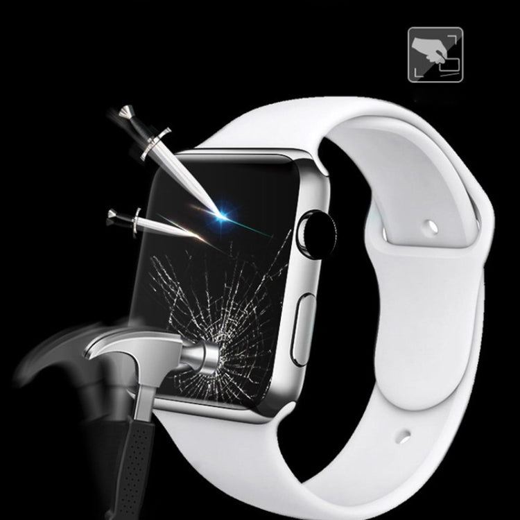 Pellicola in vetro temperato mocolo 0,33 mm 9H 3D con bordo arrotondato, For Apple Watch series 5 / 4  40mm, For Apple Watch series 5 / 4  44mm