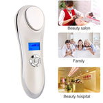 OFY-7901 Crioterapia ad ultrasuoni Hot Cold Hammer Lifting facciale Vibrazione Massaggiatore Viso Corpo Import Export Cura del viso Macchina di bellezza