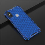 Per Galaxy A10s Custodia antiurto per PC + TPU a nido d'ape